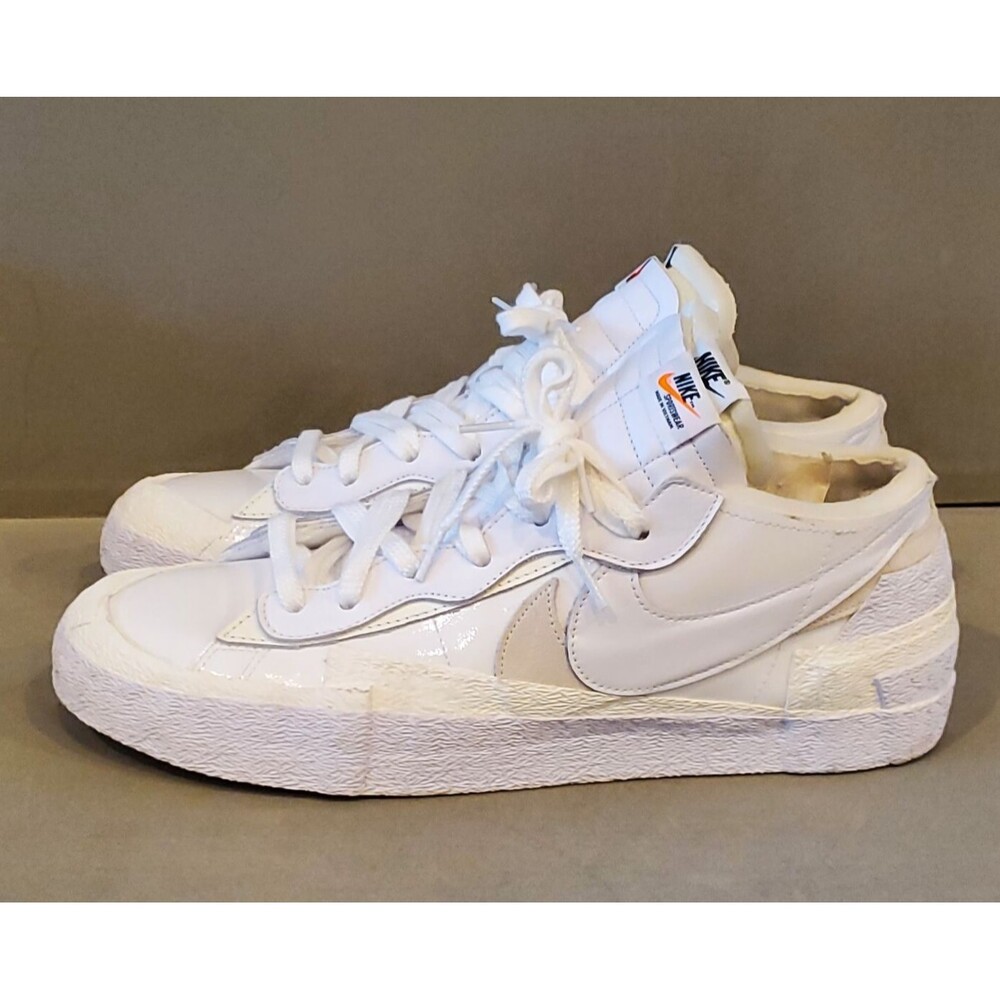 Sacai x Nike Blazer Low White Sail Sz 15 Mens DM6443-100 Great Condition OG Box